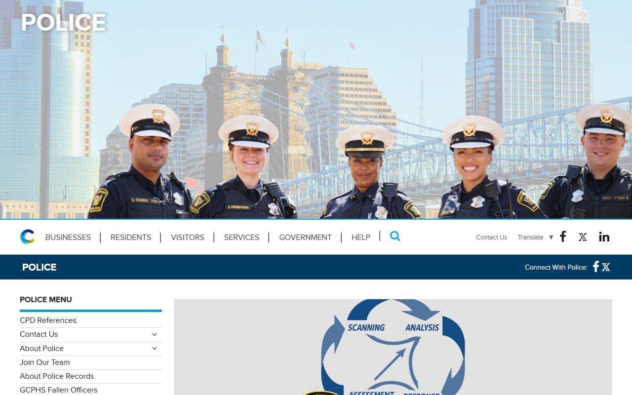 Cincinnati Police Department 72 hour booking records portal