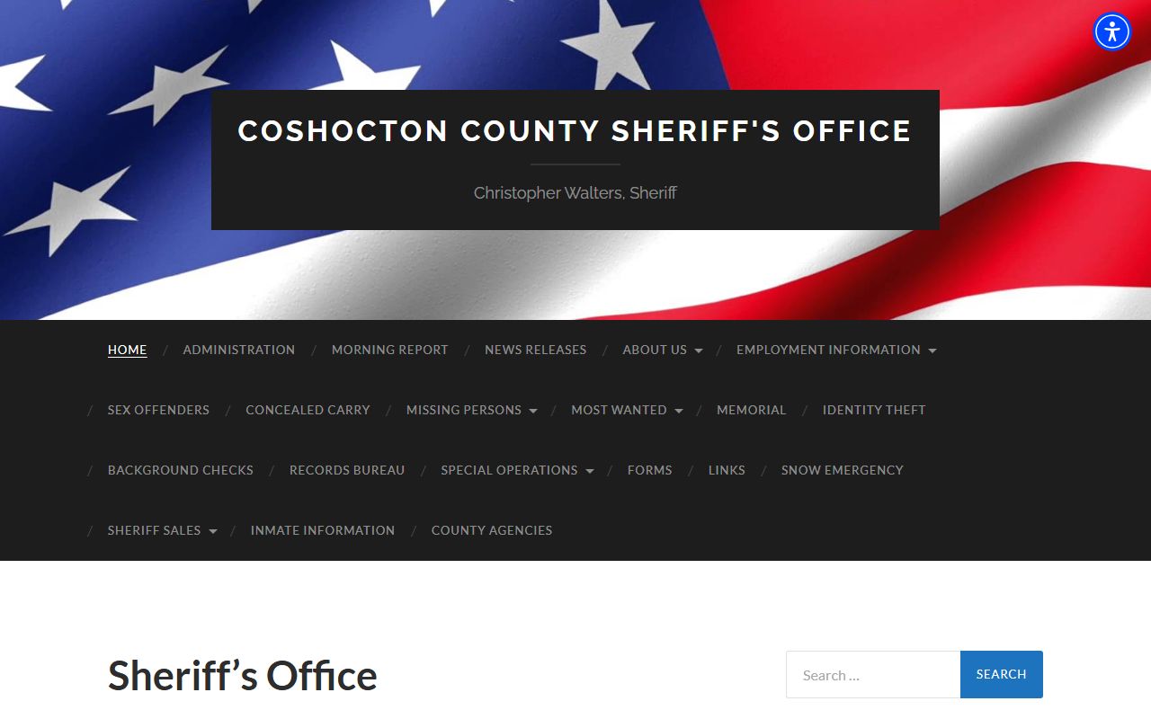 Coshocton County 72 hour booking sheriff's office website