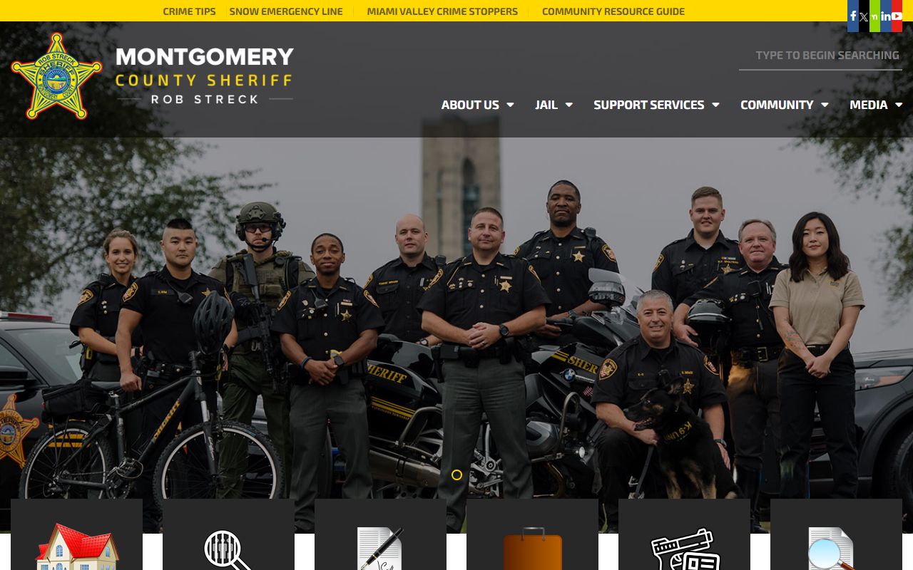 Montgomery County 72 hour booking sheriff office website